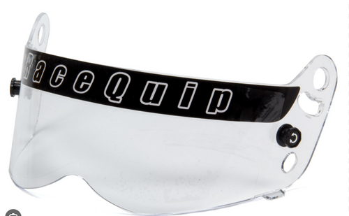 RaceQuip Visor Shield Vesta Clear