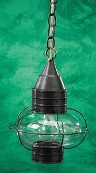Onion Hanging Lantern - Medium
Shown with Gun Metal Finish