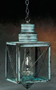 Williamsburg Hanging Lantern - Large
Shown with Verde Green Finish, Seedy Glass and X Wire Cage