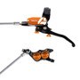 Hope Tech 4 E4 - Black/Orange - Braided Hose