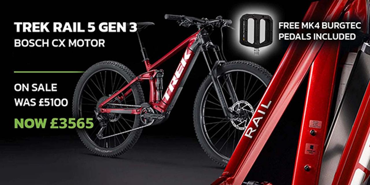 Trek Rail 5 Gen 3 2023 - Rage Red