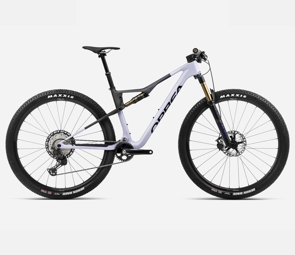 Orbea Oiz M PRO 2024 Digital Lavender Carbon Raw MTB Monster