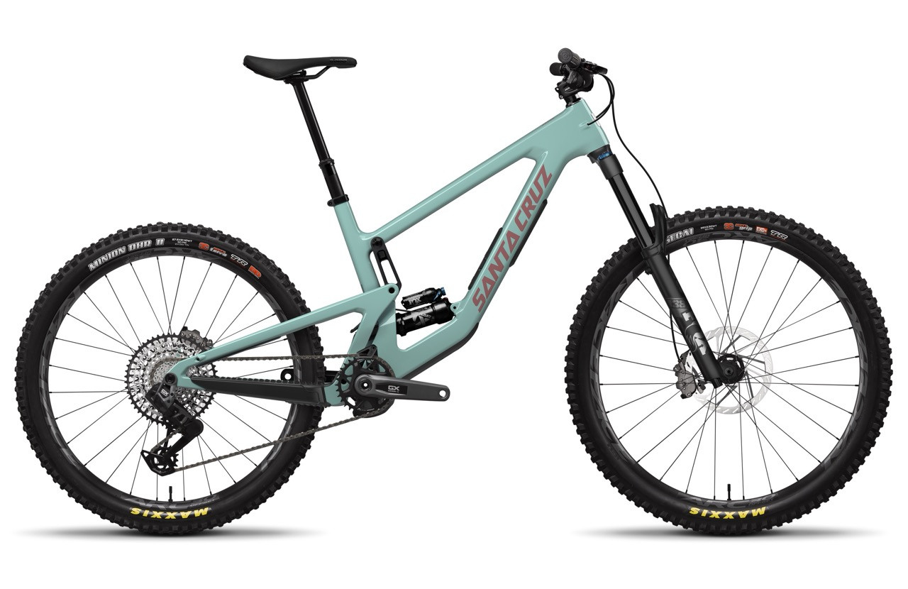 Santa Cruz Nomad Carbon C (Kit: GX AXS) Gloss Teal 0% Finance up
