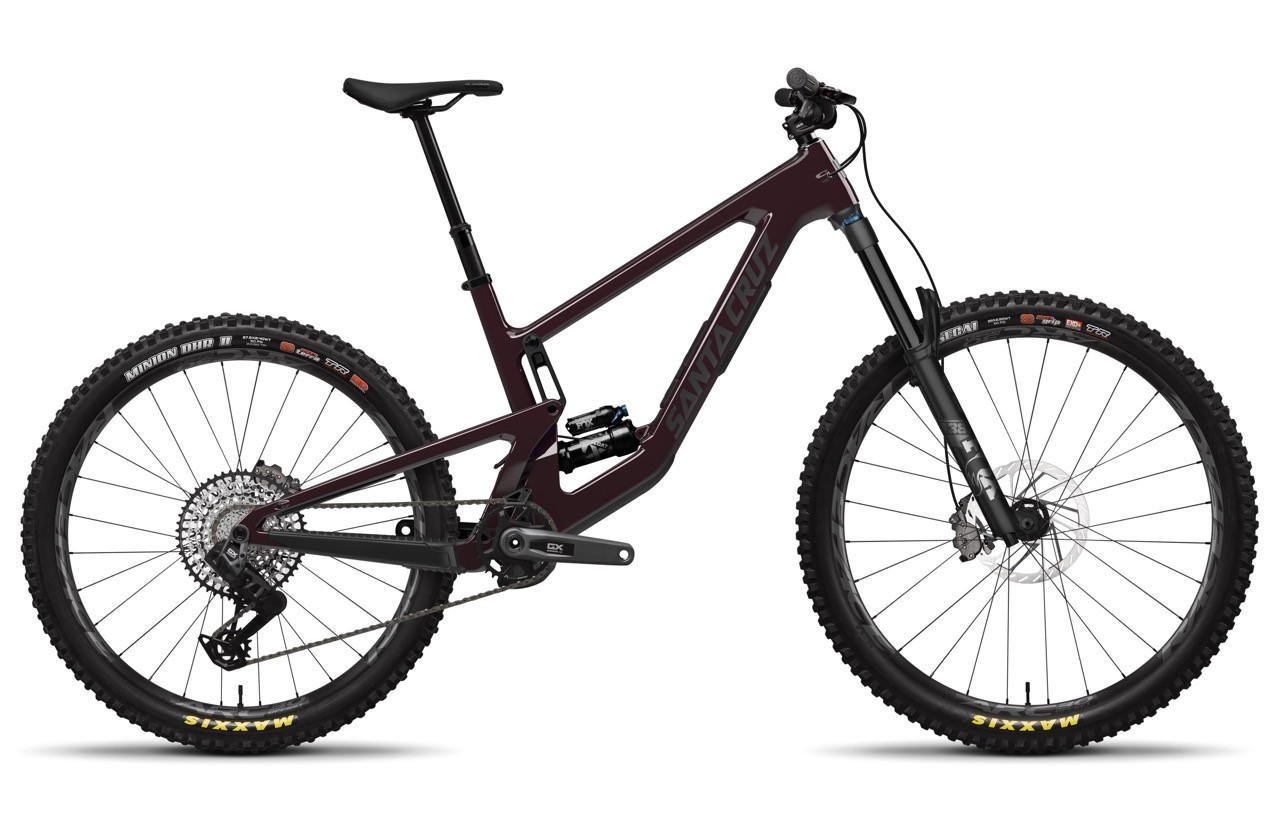 Santa Cruz Nomad Carbon C (Kit: GX AXS) Stormbringer Purple