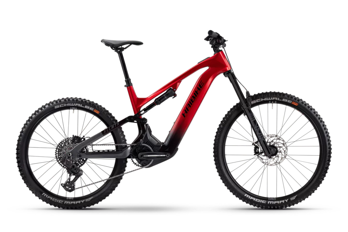 Haibike ALLMTN CF 2025 Red/Black/Platinum 0% Finance up to