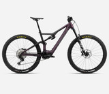 Orbea Rise H10 2024 - Metallic Mulberry/Black