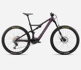 Orbea Rise H30 2024 - Metallic Mulberry/Black