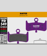 Galfer E-Bike Disc Brake Pad - HAYES Dominion A4