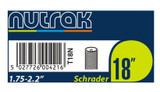 Nutrak 18 x 1.75 - 2.125 inch Schrader inner tube