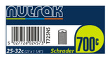 700 x 25 - 32C (27 x 1-1/4 inch) Schrader inner tub