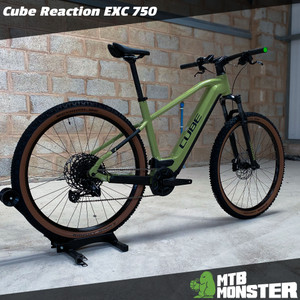 Cube Reaction EXC 750... quick snap before the bike is due to be boxed and shipped! - MTB Monster