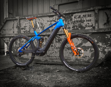 Cube Stereo Hybrid 160 HPC Action Team 2022... built up and ready to go! - MTB Monster