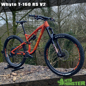 Whyte T-160 RS V2 2022... Finished in Burnt Orange! - MTB Monster