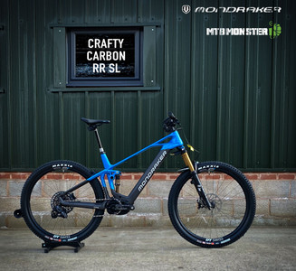 Mondraker Crafty Carbon RR SL, quick snap before the bike was collected! - MTB Monster