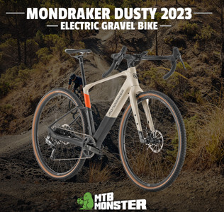 Mondraker Dusty 2023... all new electric gravel bike! - MTB Monster