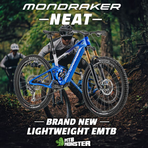 The all-new Mondraker Neat 2024 - a super lightweight eMTB weighing in at 17.9KG! - MTB Monster