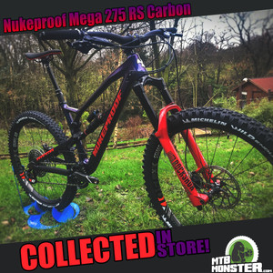 Nukeproof Mega 275 RS Carbon Collected in Store - MTB Monster