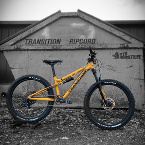 One stunning Transition Ripcord... finished in Loam Gold! - MTB Monster