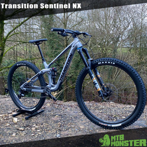 The Transition Sentinel NX... finished in Platinum Silver - MTB Monster