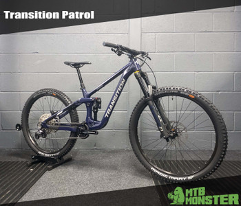 Transition Patrol -- finished in Blueberry! - MTB Monster