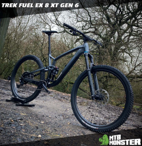 Trek Fuel EX 8 XT Gen 6! Finished in Galactic Grey to Black Fade! - MTB Monster