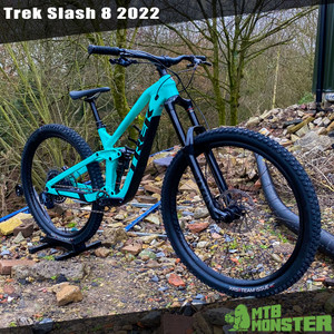 Trek Slash 8 2022.... finished in Miami green! - MTB Monster