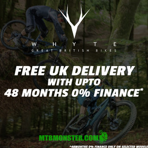 Whyte Bikes - Now with free UK delivery with upto 48 months finance - MTB Monster