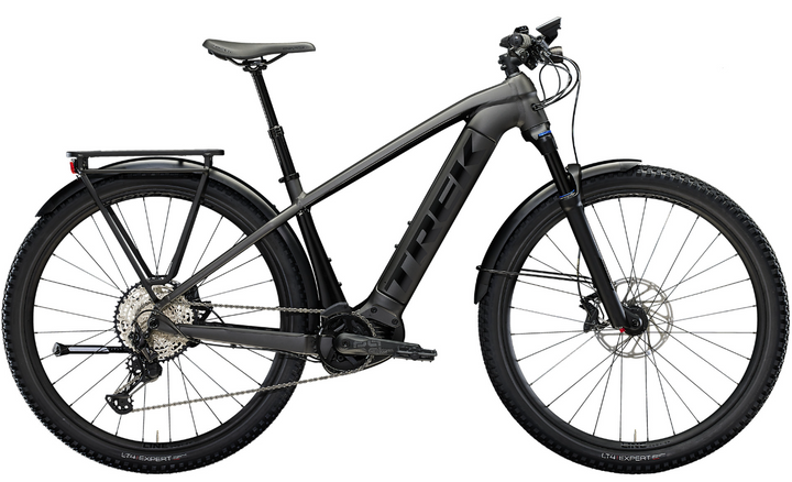 Trek Powerfly Sport 7 Equipped Gen 4 (Matte Dnister Black/Gloss Trek Black) 2023