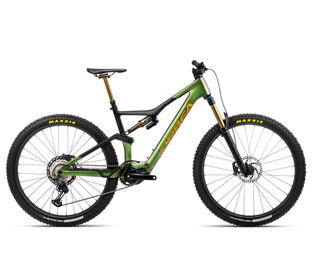 Orbea Rise M-Team 2023 - Chameleon Goblin Green