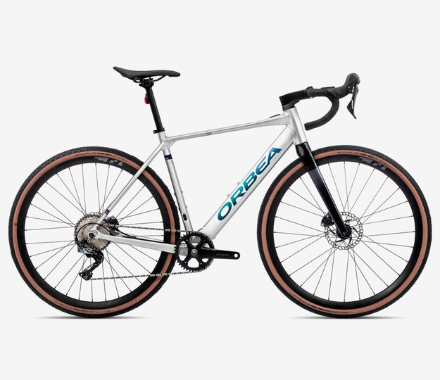 Orbea Gain D30 1x 2023 - Metallic Silver/Black