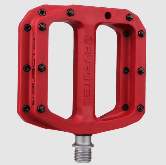 Burgtec MK4 Composite Pedals - Pair - Red