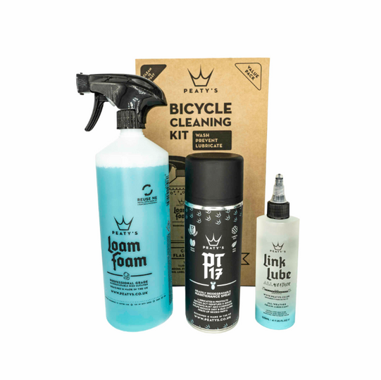 Peaty's Wash, Prevent & Lubricate Bicycle Cleaning Kit