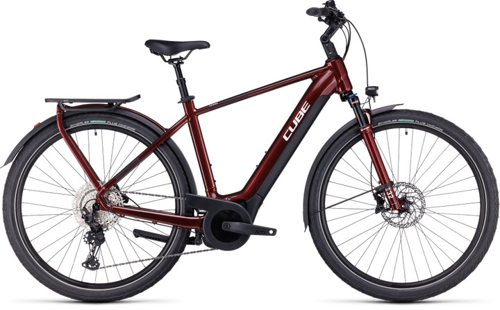 Cube Touring Hybrid EXC 625 Red/White 
