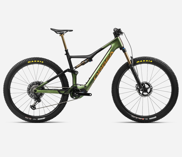 Orbea Rise M-LTD 2024 - Chameleon Goblin Green/Black