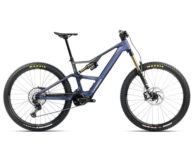 Orbea Rise LT M10 630 Wh 2025 (Mk 3) Tanzanite & Carbon 