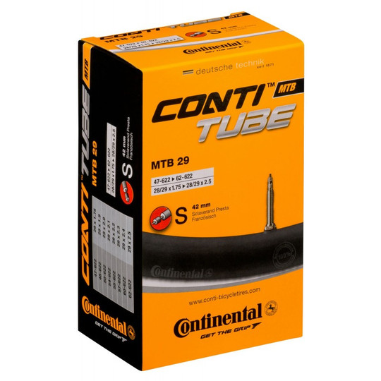 Continental MTB Tube - Presta 42mm Valve 29" x 1.75 - 2.50