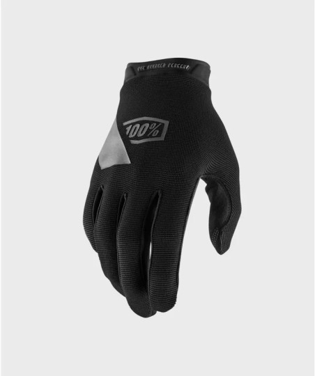 100% Ridecamp Gloves - Black
