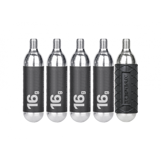 Topeak CO2 Cartridges with Sleeve - 16g