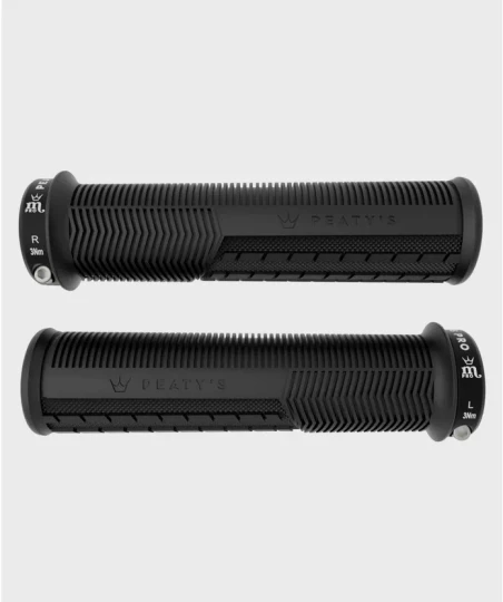 Peaty's Monarch Pro Mushroom Grips Thick - Black