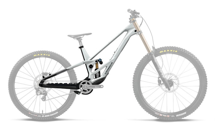 Orbea Rallon DH Frameset 2027 - White Chich / Diamond Black