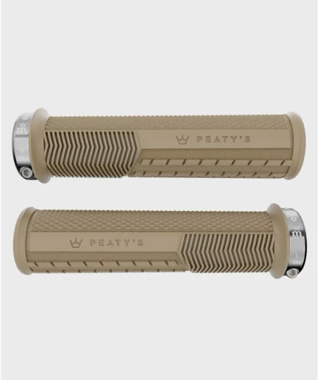 Peaty's Monarch Pro Knurl Grips Thick - Sage