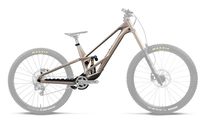 Orbea Rallon DH Frameset 2027 - Nickel Chrome