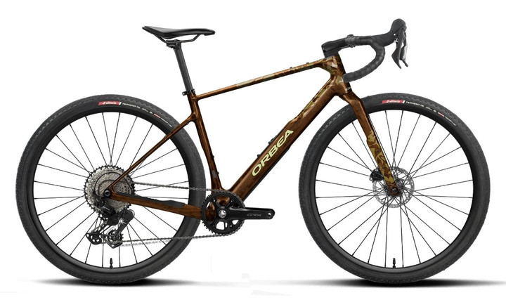 Orbea Terra M30TEAM 1X 2027 - Caramel Carbon View