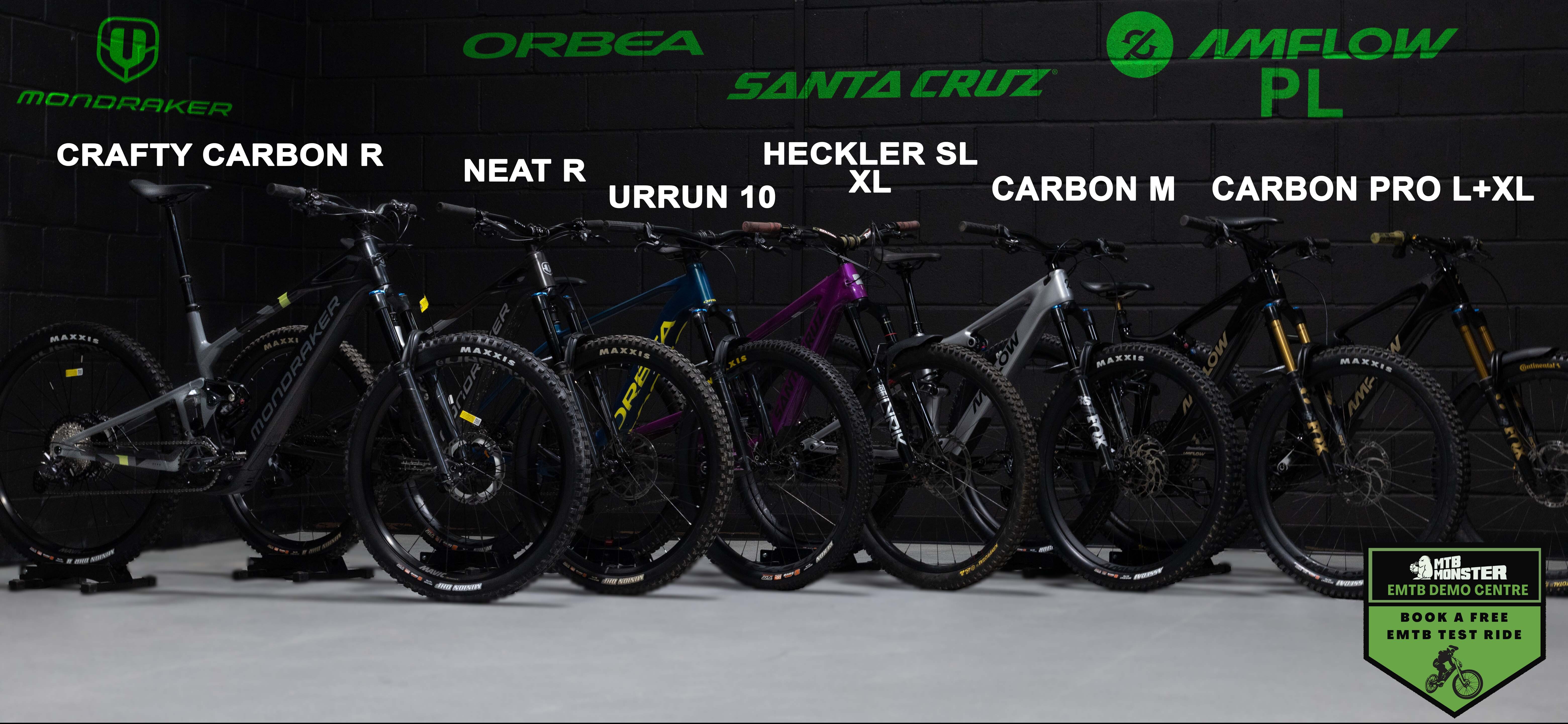 try-out best Electric mountain bike (EMTB)