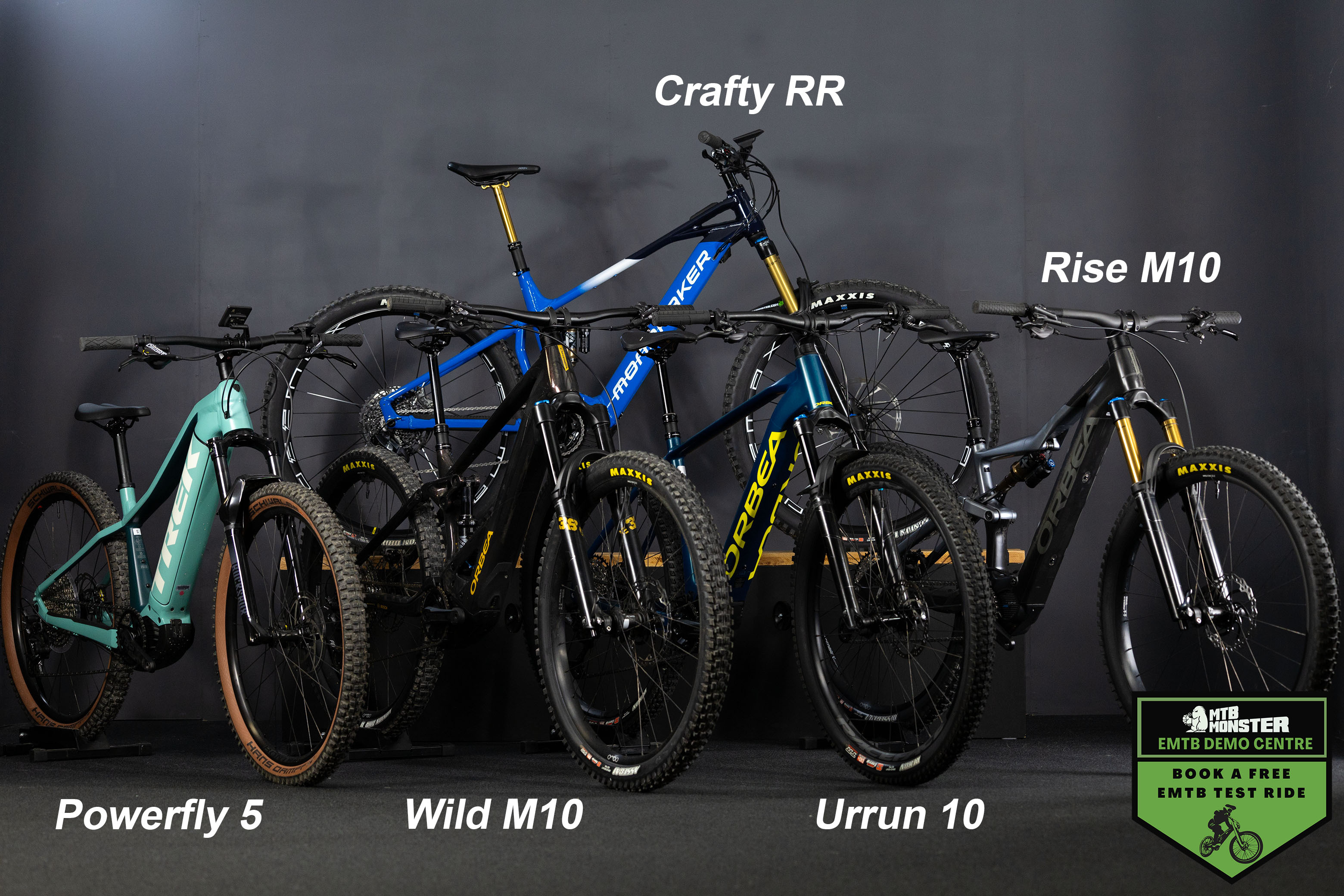 Compare the best electric mountain bikes emtb