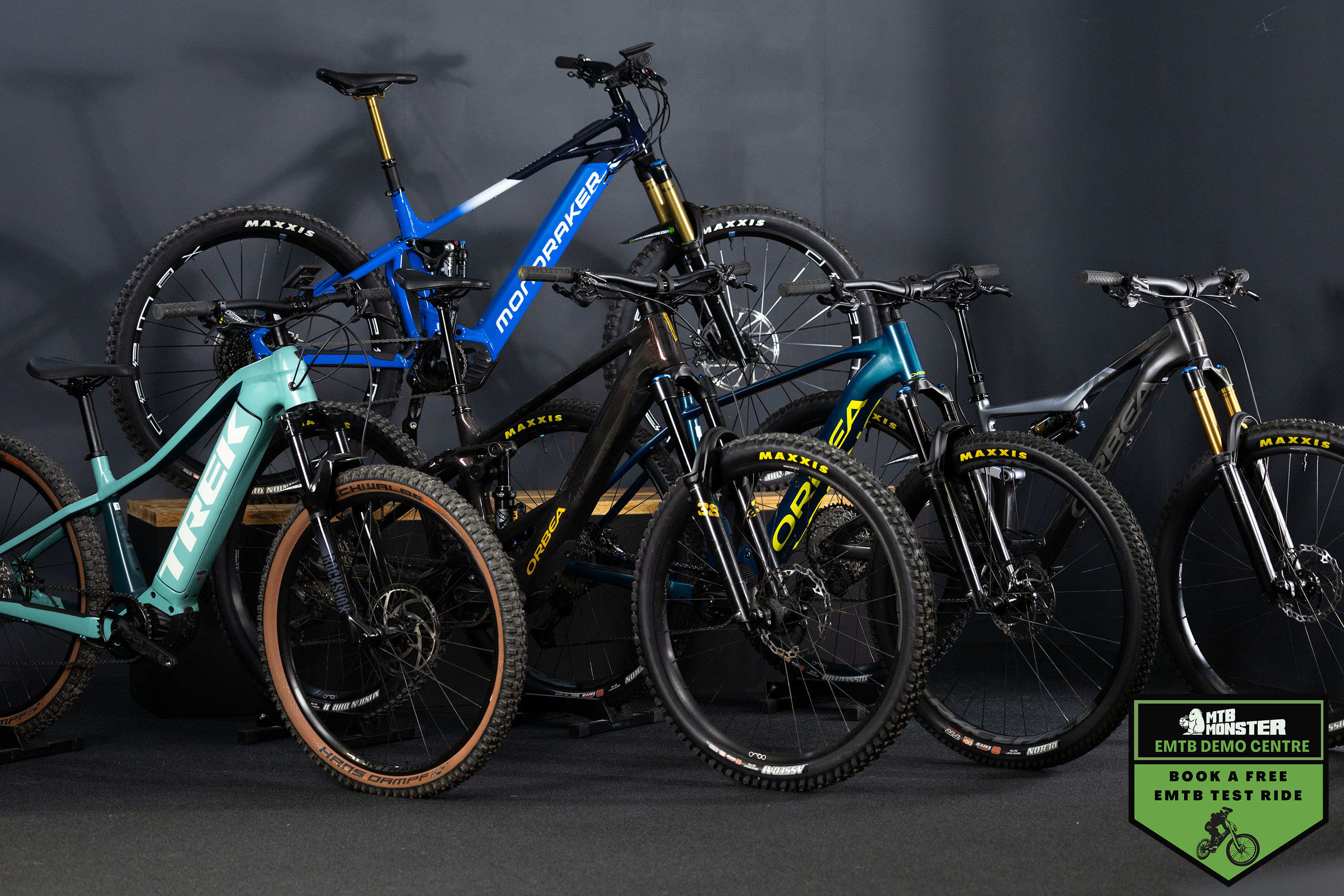 try-out best Electric mountain bike (EMTB)