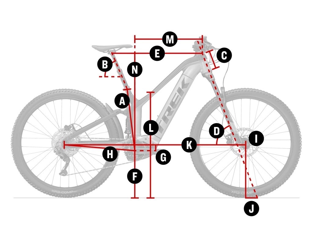 Trek Powerfly FS 7 Gen 3 2024 - White Prismatic