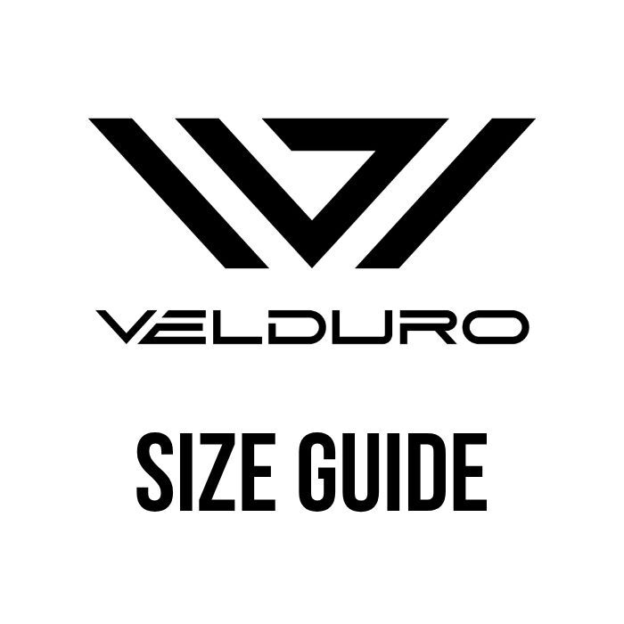 Velduro Size Guide