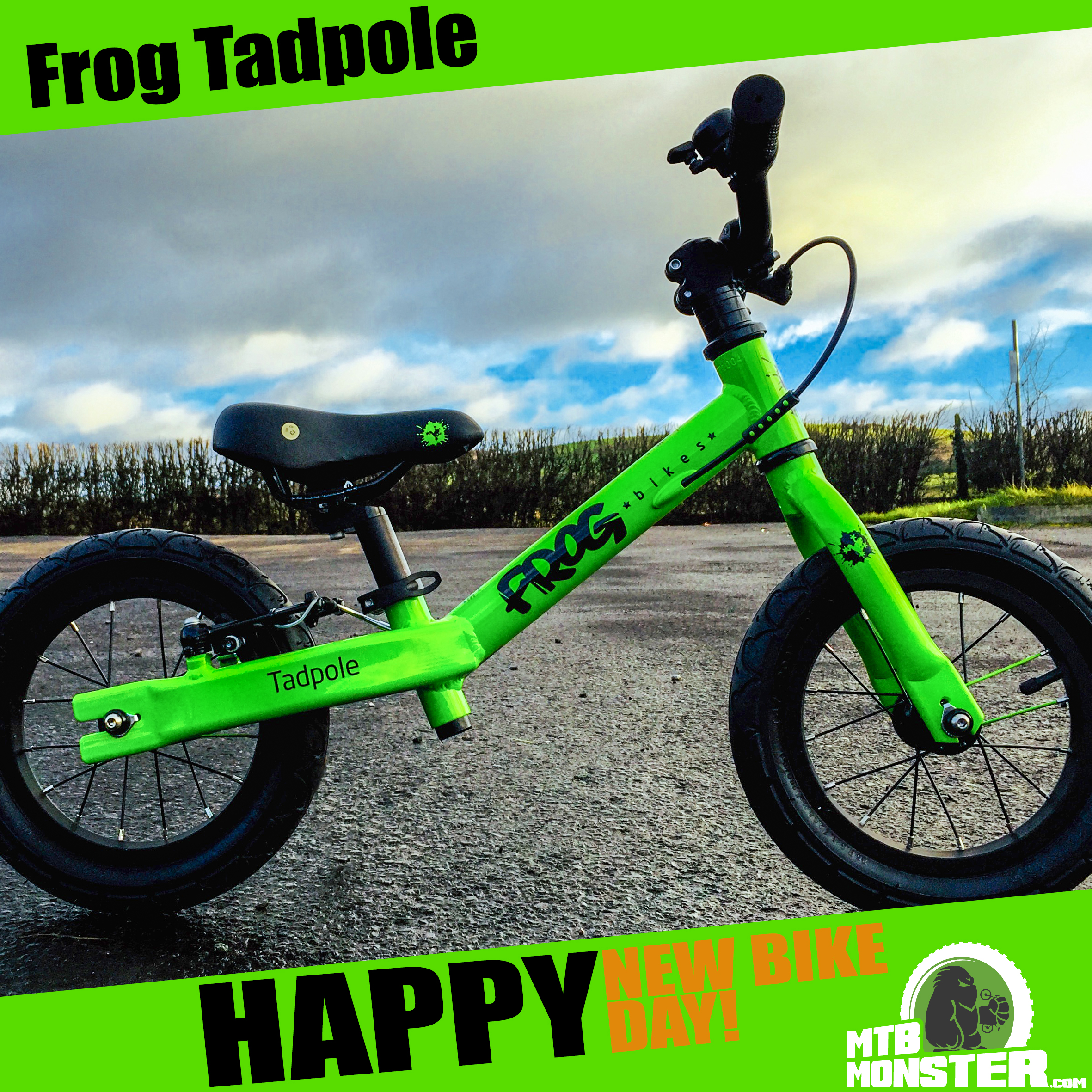 frog tadpole bike