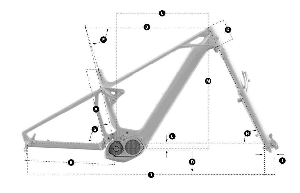 Mondraker Crusher 2024 Geometry